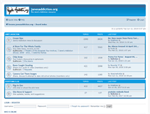 Tablet Screenshot of forums.janesaddiction.org